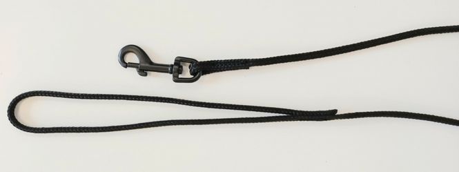 Hovedbilde Utstillingsline Nylon med sort krok