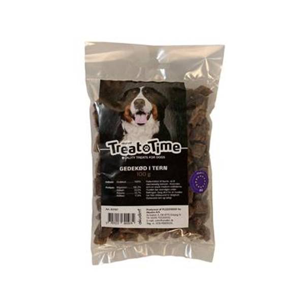 Treat Time Geitekj&oslash;tt I Terninger 100g