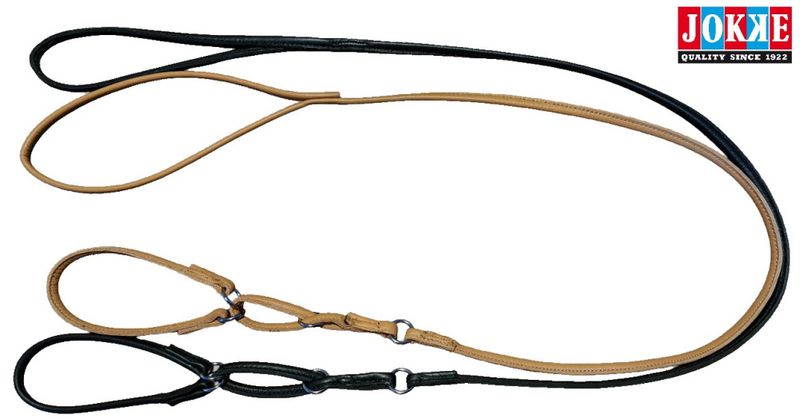 Utstillingsbånd Showpetit halvstrup skinn