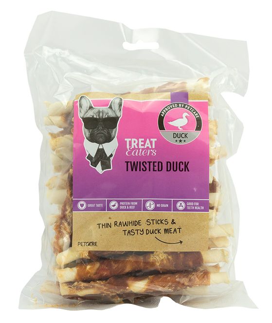 Hovedbilde TreatEaters Twisted Duck 350g